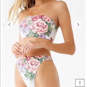 Floral Bandeau Bikini